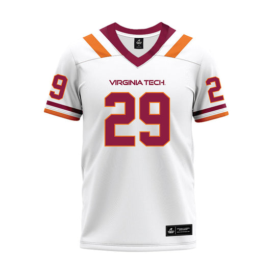 Virginia Tech - NCAA Football : Jahmari DeLoatch - Premium Football Jersey-0