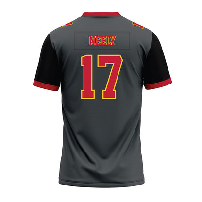 Ferris State - NCAA Football : Dakari Neely - Graphite Premium Football Jersey-1