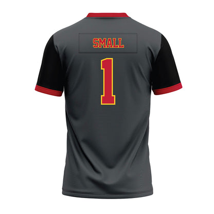 Ferris State - NCAA Football : Deion Small - Graphite Premium Football Jersey-1