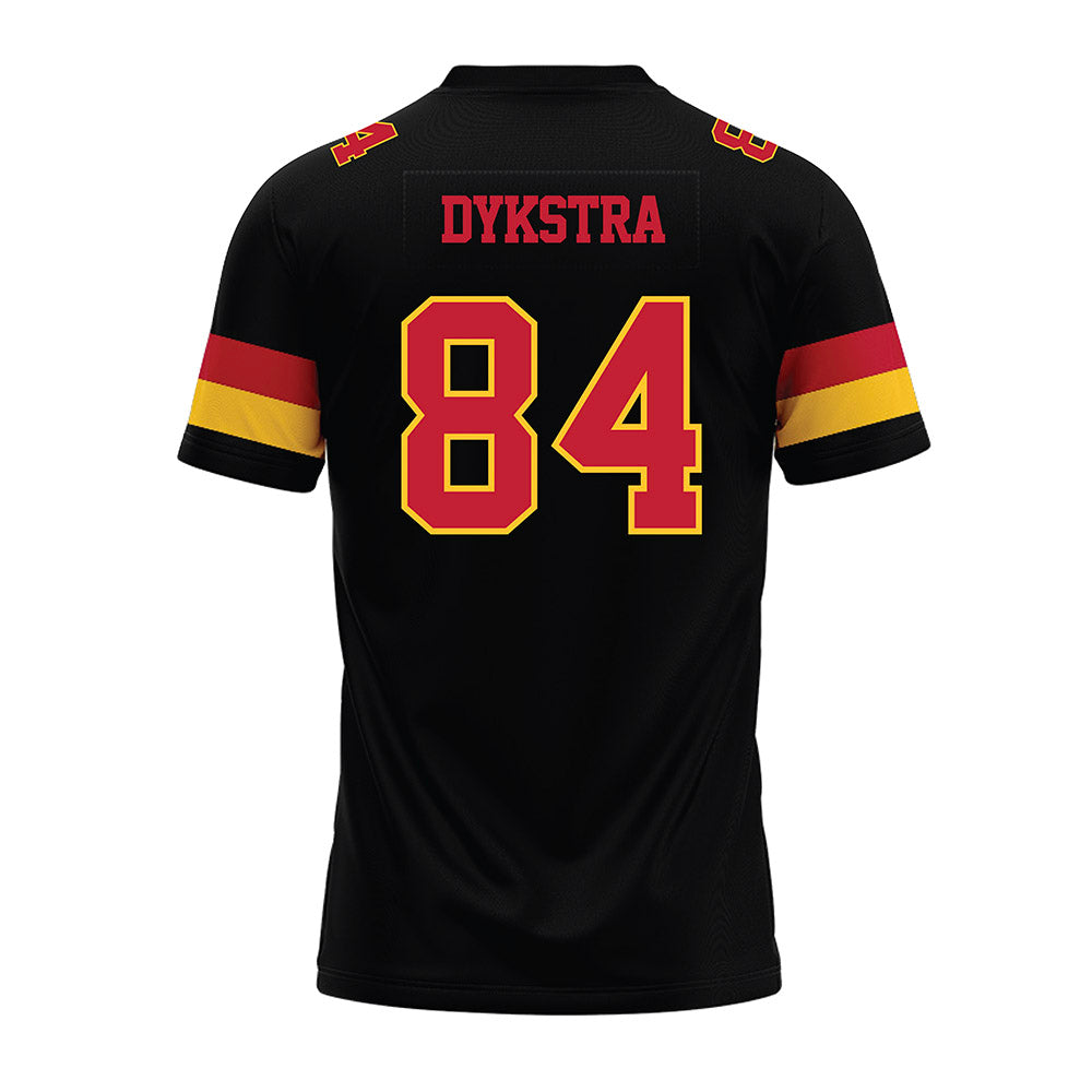 Ferris State - NCAA Football : Mason Dykstra - Black Premium Football Jersey-1