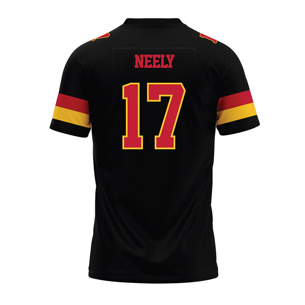 Ferris State - NCAA Football : Dakari Neely - Black Premium Football Jersey-1