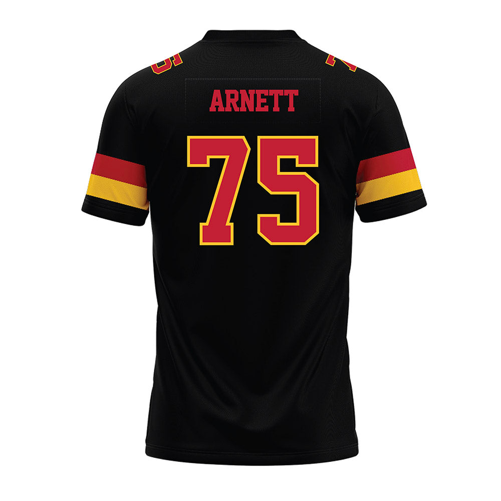 Ferris State - NCAA Football : Dayne Arnett - Black Premium Football Jersey