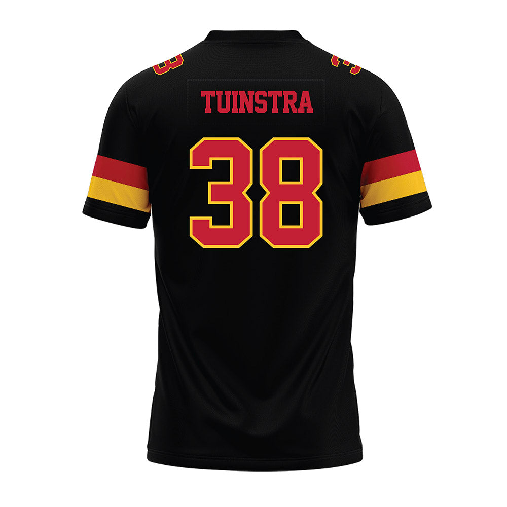 Ferris State - NCAA Football : Levi Tuinstra - Black Premium Football Jersey