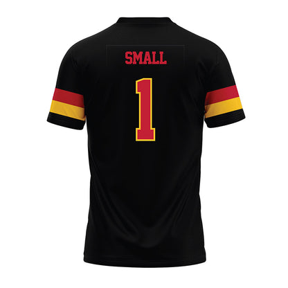 Ferris State - NCAA Football : Deion Small - Black Premium Football Jersey-1