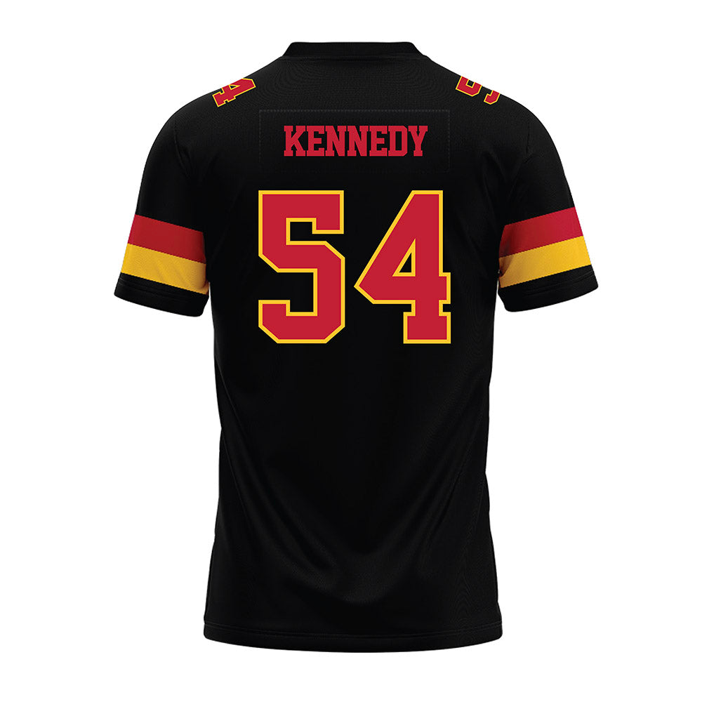 Ferris State - NCAA Football : Jshawn Kennedy - Black Premium Football Jersey-1