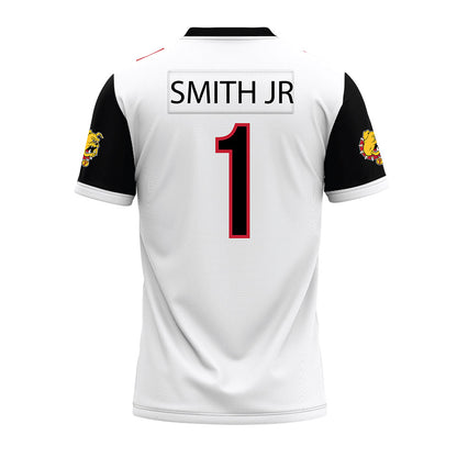 Ferris State - NCAA Football : Lento Smith Jr - White Premium Football Jersey