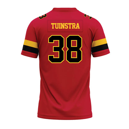 Ferris State - NCAA Football : Levi Tuinstra - Red Premium Football Jersey