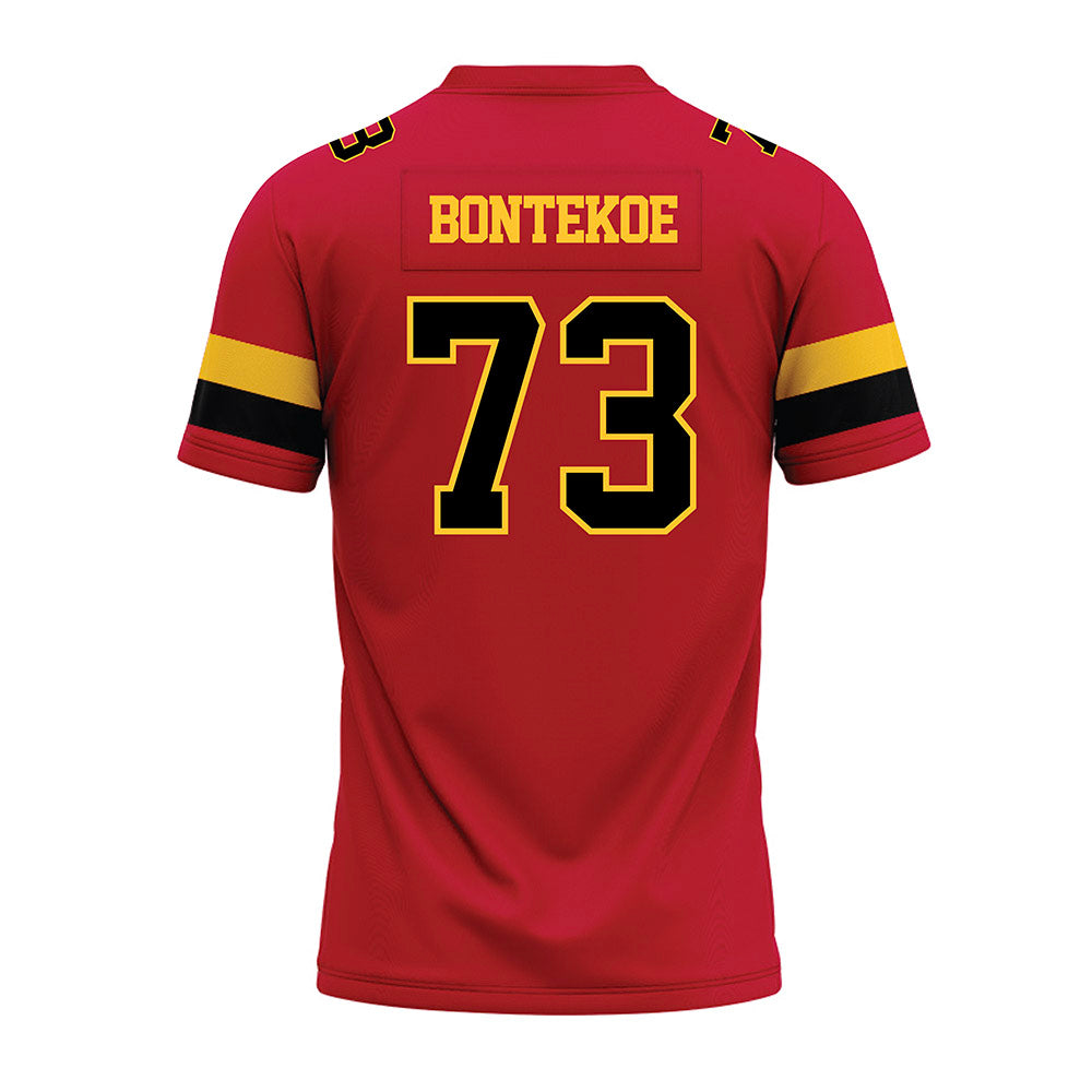 Ferris State - NCAA Football : Mack Bontekoe - Red Premium Football Jersey-1