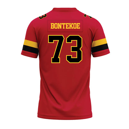 Ferris State - NCAA Football : Mack Bontekoe - Red Premium Football Jersey-1