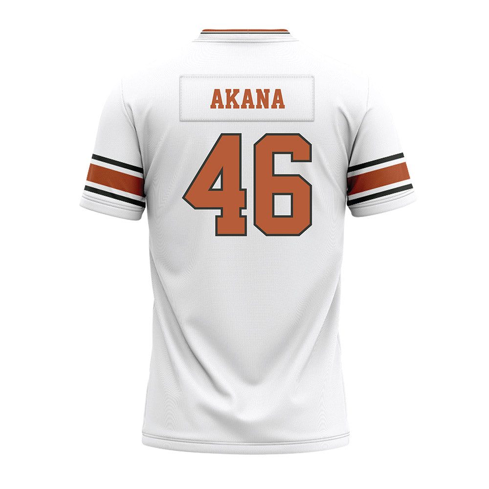 Texas - NCAA Football : Tausili Akana - Premium Football Jersey