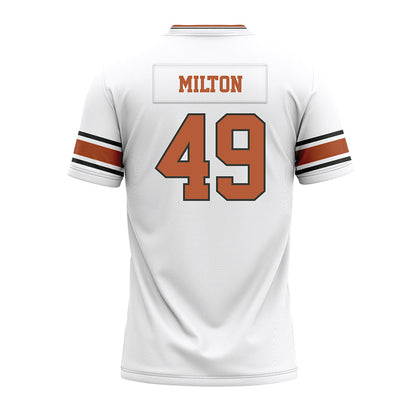 Texas - NCAA Football : Thatcher Milton - Premium Football Jersey