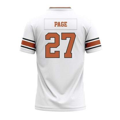 Texas - NCAA Football : Colin Page - Premium Football Jersey