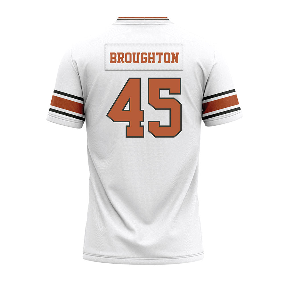 Texas - NCAA Football : Vernon Broughton - Premium Football Jersey