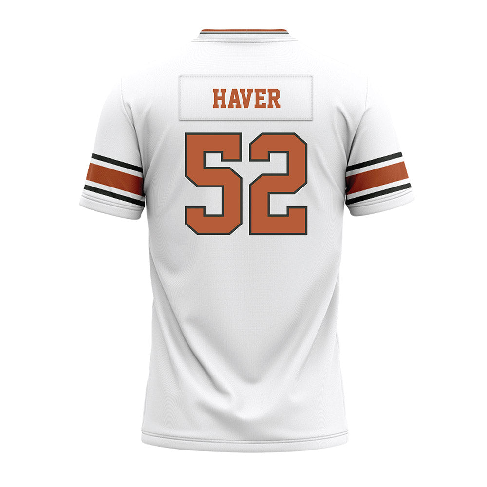 Texas - NCAA Football : Tate Haver - Premium Football Jersey