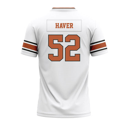 Texas - NCAA Football : Tate Haver - Premium Football Jersey