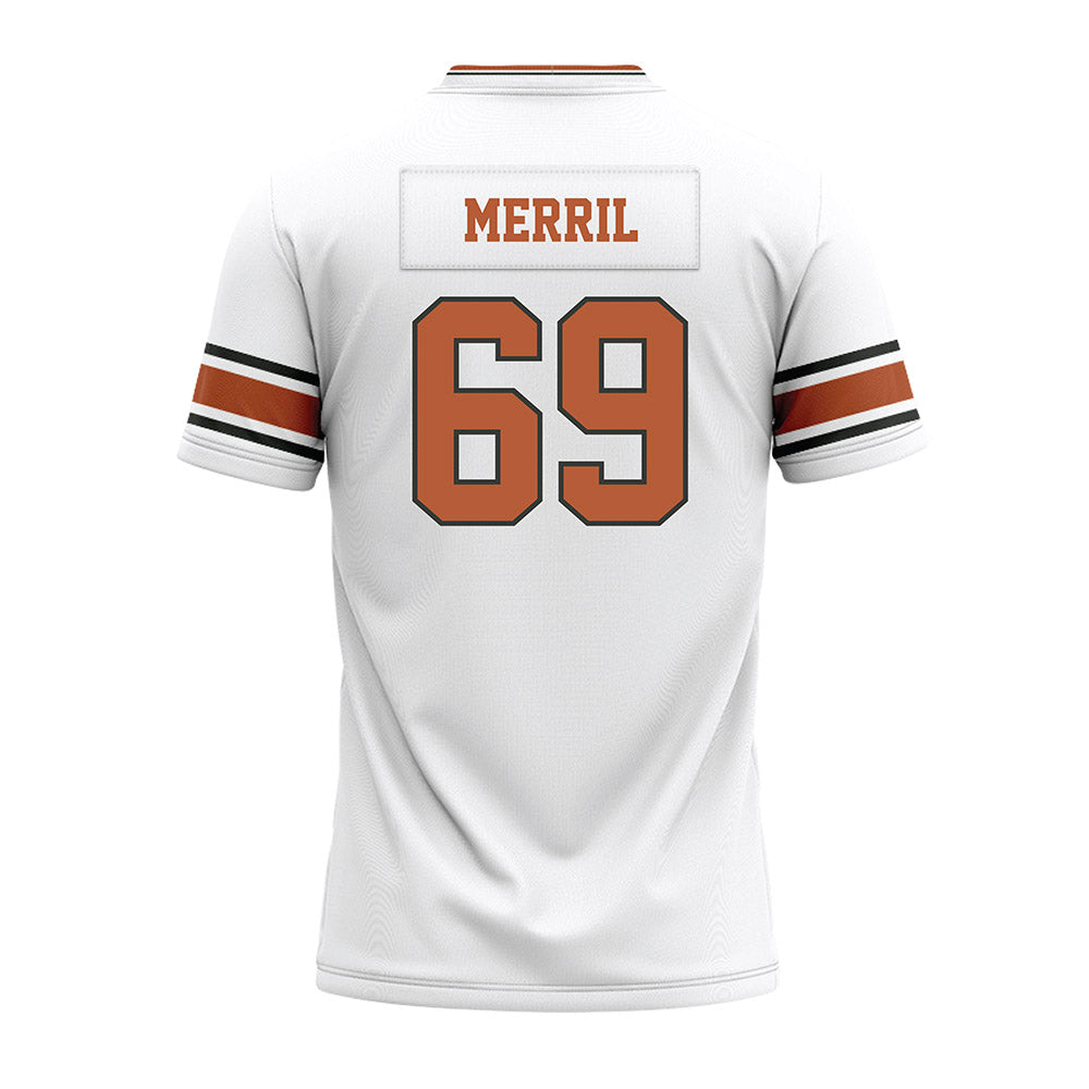 Texas - NCAA Football : Max Merril - Premium Football Jersey