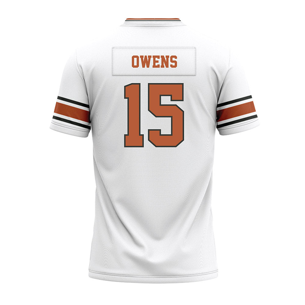 Texas - NCAA Football : Trey Owens - Premium Football Jersey-1
