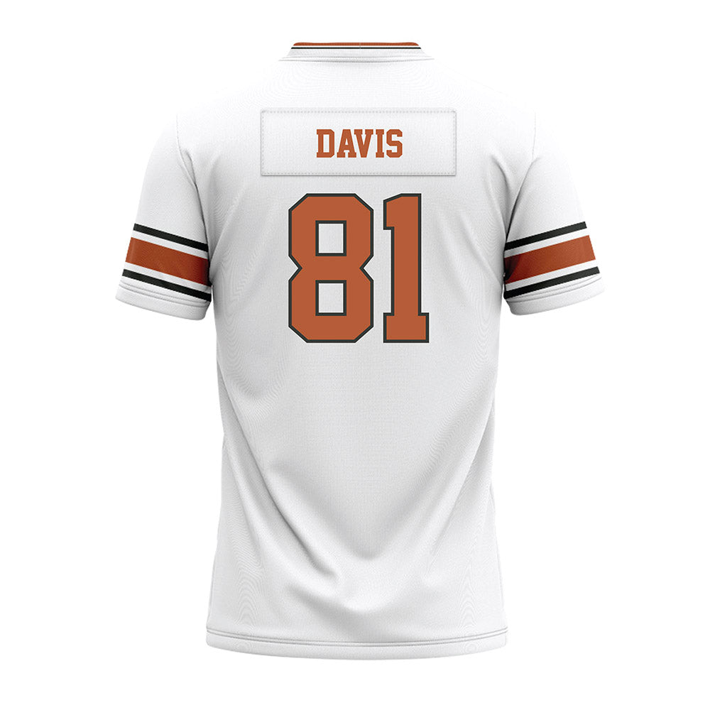 Texas - NCAA Football : Juan Davis - Premium Football Jersey