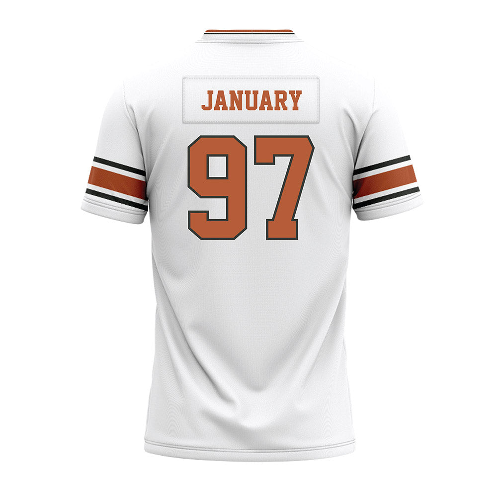 Texas - NCAA Football : Alex January - Premium Football Jersey