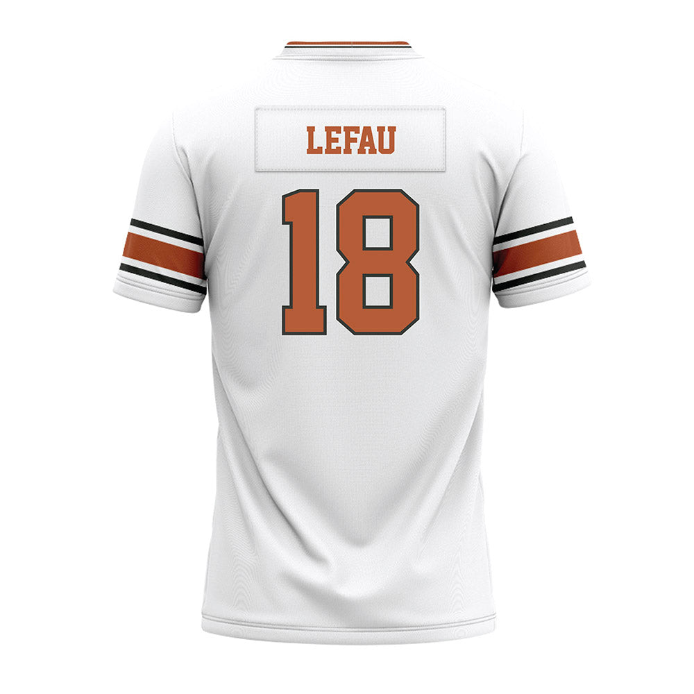 Texas - NCAA Football : Liona Lefau - Premium Football Jersey