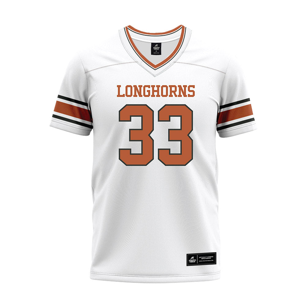 Texas - NCAA Football : David Gbenda - Premium Football Jersey