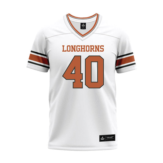 Texas - NCAA Football : Lance Jackson - Premium Football Jersey-0