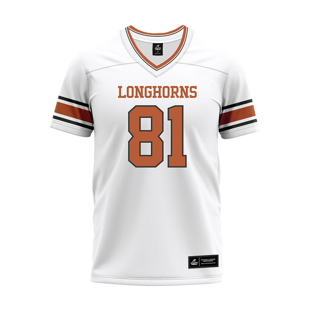 Texas - NCAA Football : Juan Davis - Premium Football Jersey