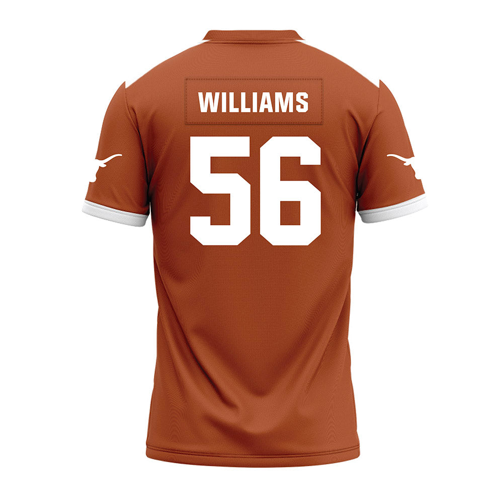 Texas - NCAA Football : Cameron Williams - Premium Football Jersey