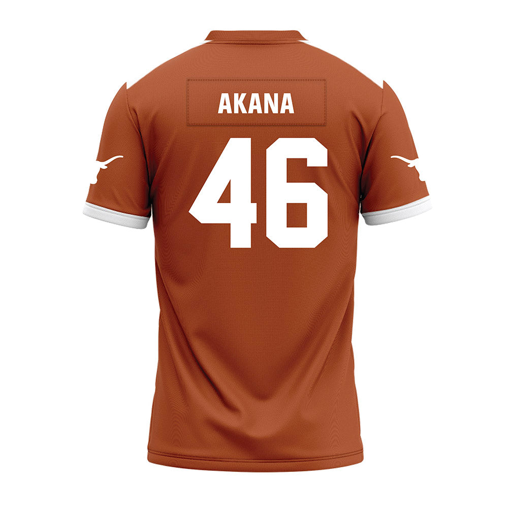 Texas - NCAA Football : Tausili Akana - Premium Football Jersey