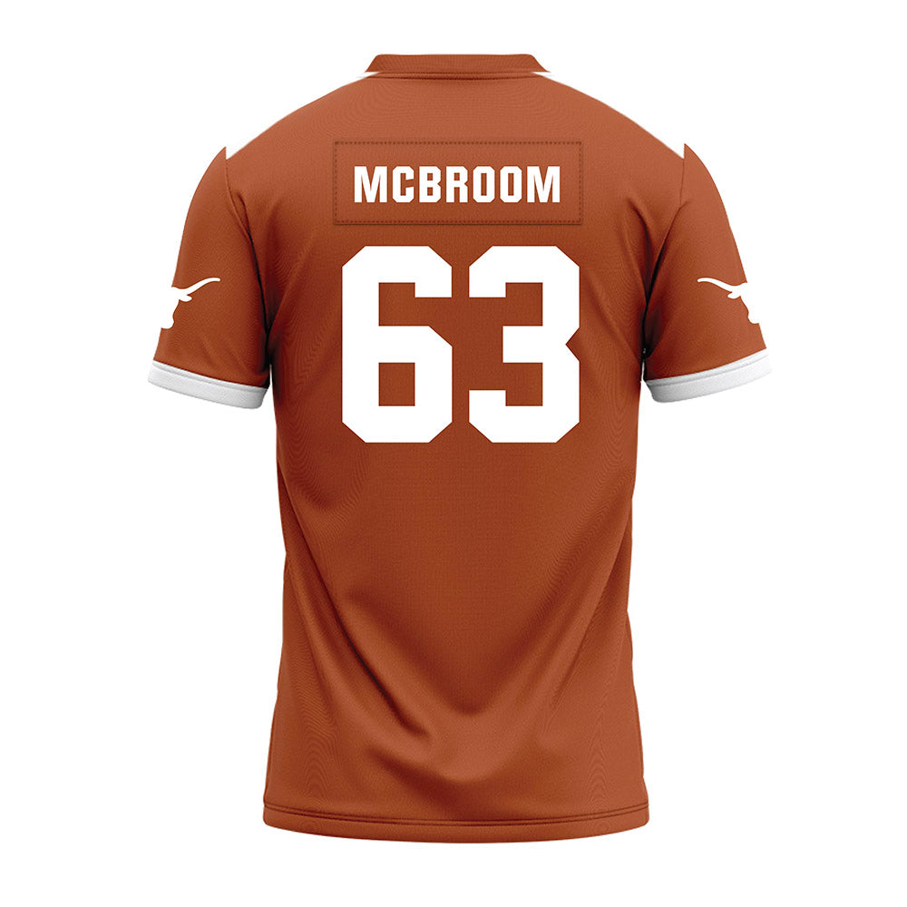 Texas - NCAA Football : Rick Mcbroom - Premium Football Jersey