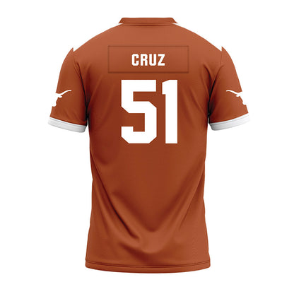 Texas - NCAA Football : Daniel Cruz - Premium Football Jersey