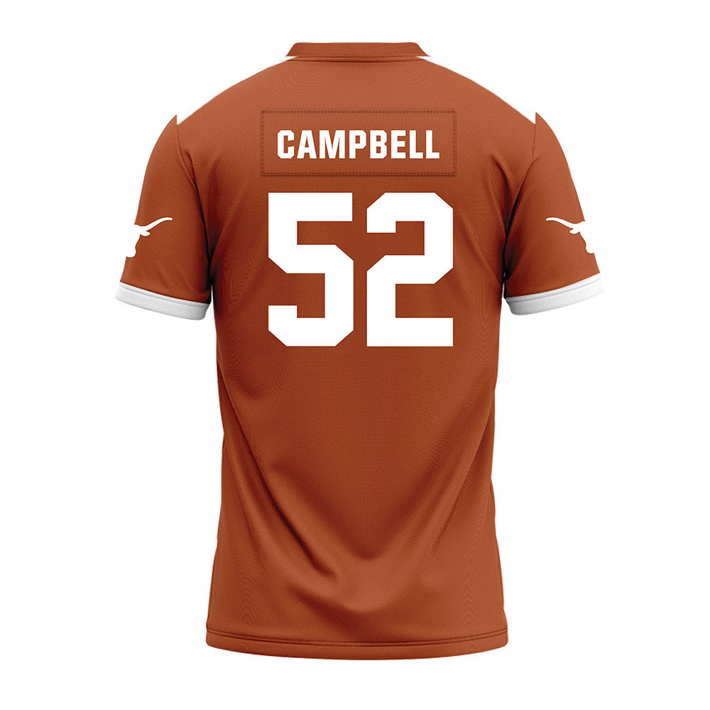 Texas - NCAA Football : Dj Campbell - Premium Football Jersey