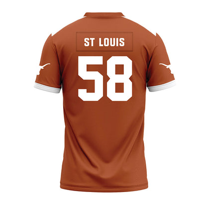 Texas - NCAA Football : Lance St Louis - Premium Football Jersey