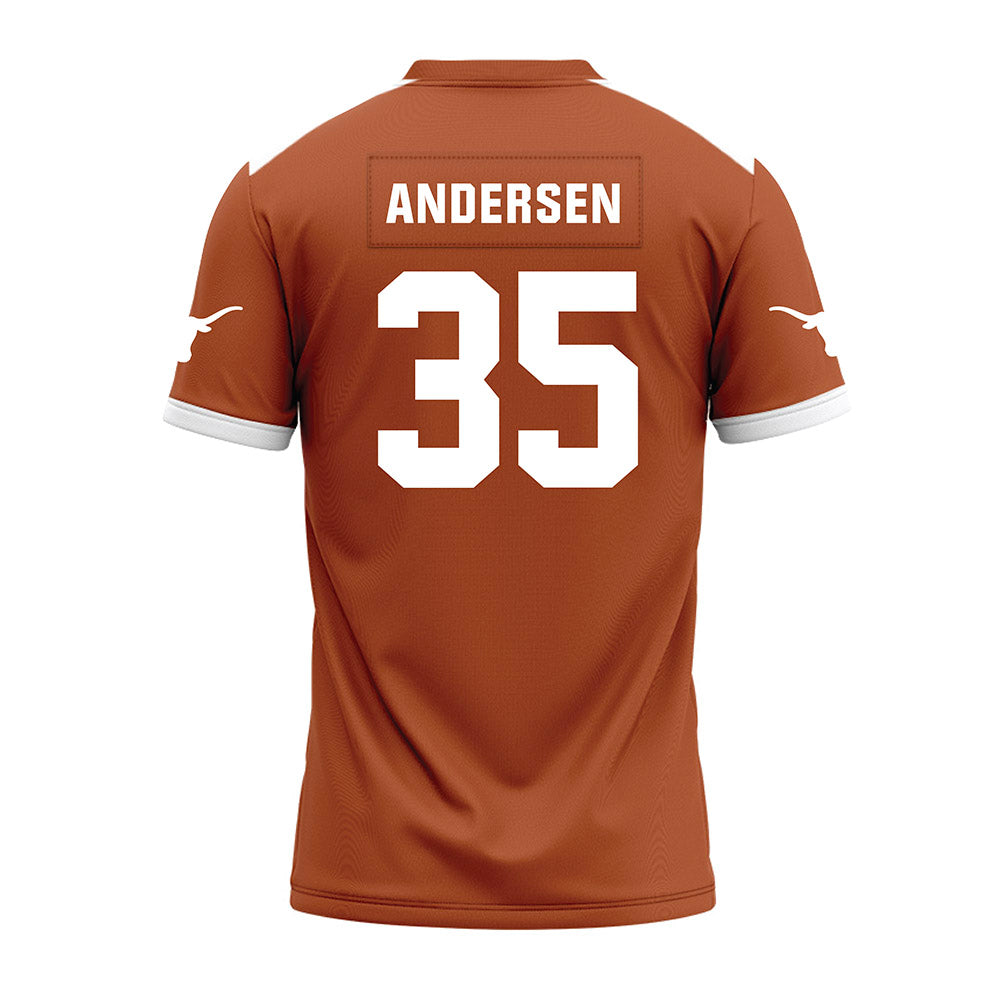 Texas - NCAA Football : Rett Andersen - Premium Football Jersey