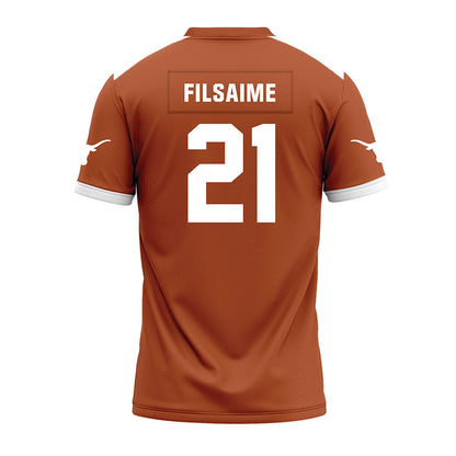 Texas - NCAA Football : Xavier Filsaime - Premium Football Jersey