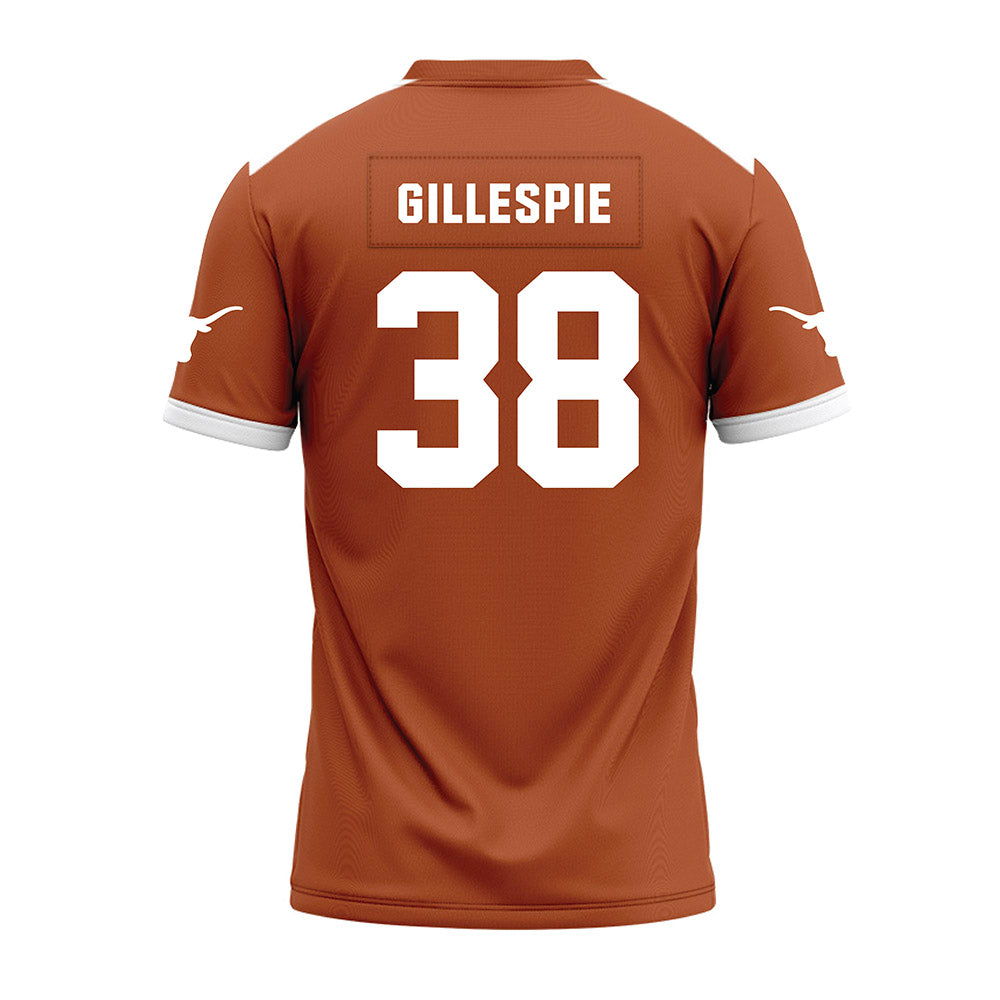 Texas - NCAA Football : Graham Gillespie - Premium Football Jersey