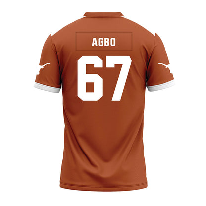 Texas - NCAA Football : Malik Agbo - Premium Football Jersey