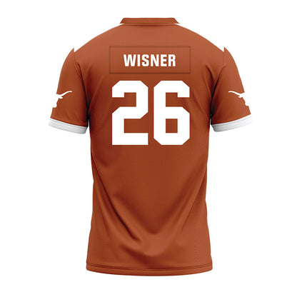 Texas - NCAA Football : Quintrevion Wisner - Premium Football Jersey