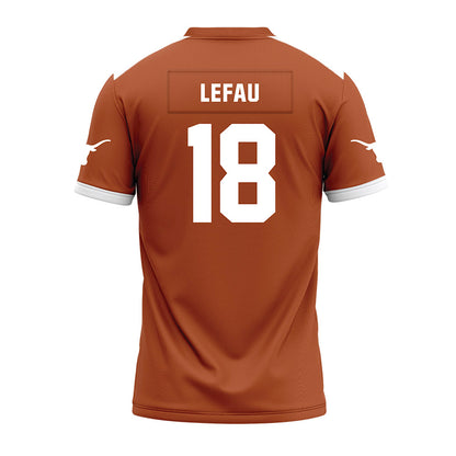 Texas - NCAA Football : Liona Lefau - Premium Football Jersey