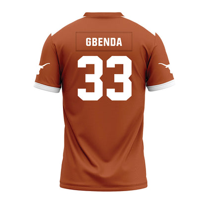 Texas - NCAA Football : David Gbenda - Premium Football Jersey