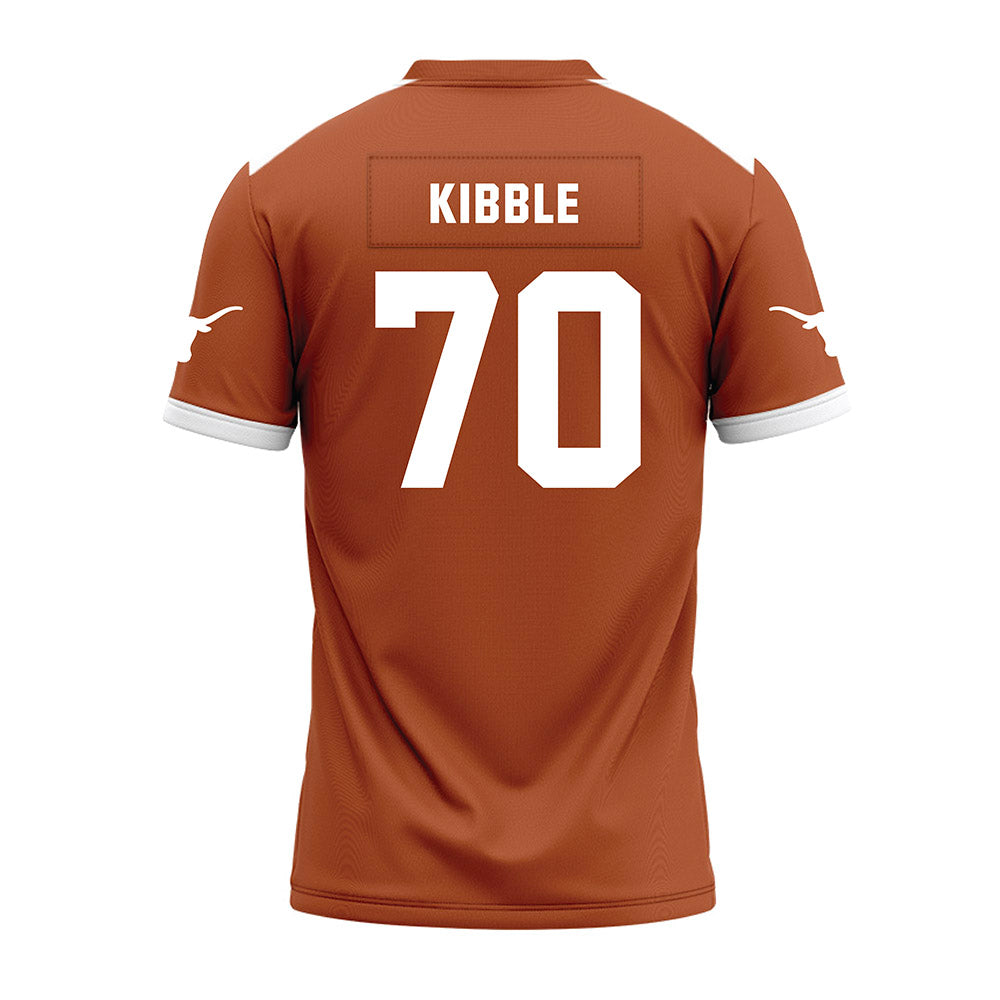 Texas - NCAA Football : Nate Kibble - Premium Football Jersey