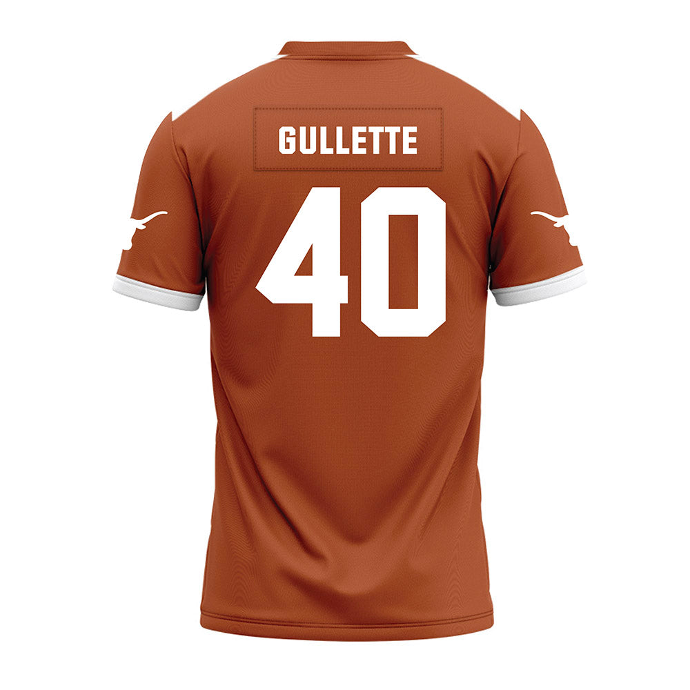 Texas - NCAA Football : Derion Gullette - Premium Football Jersey