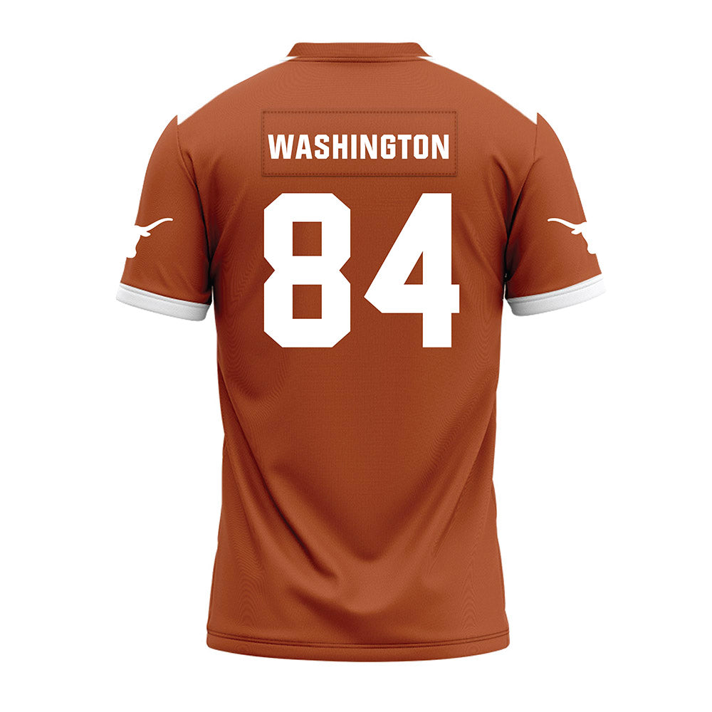 Texas - NCAA Football : Jordan Washington - Premium Football Jersey