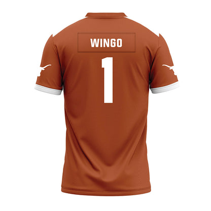 Texas - NCAA Football : Ryan Wingo - Premium Football Jersey-1