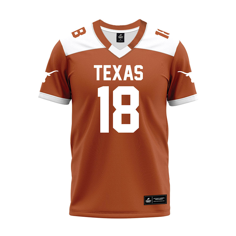 Texas - NCAA Football : Liona Lefau - Premium Football Jersey