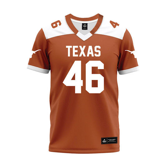 Texas - NCAA Football : Olalekan Orogbo - Premium Football Jersey-0