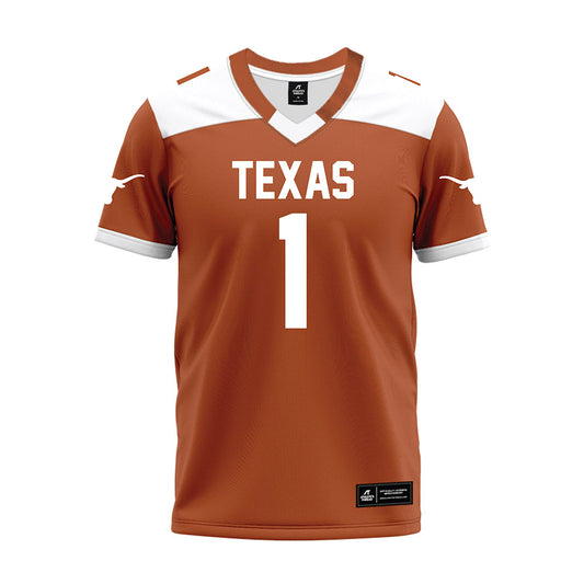 Texas - NCAA Football : Justice Finkley - Premium Football Jersey