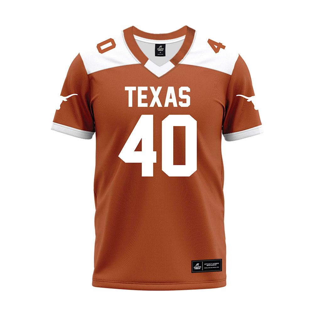 Texas - NCAA Football : Derion Gullette - Premium Football Jersey