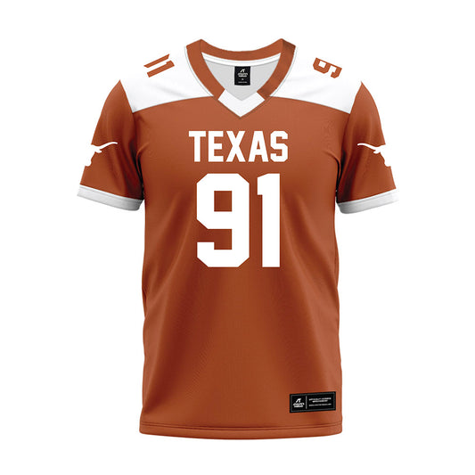 Texas - NCAA Football : Ethan Burke - Premium Football Jersey