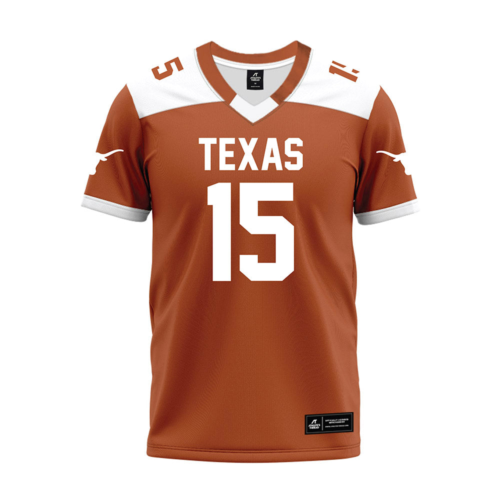 Texas - NCAA Football : Bill Norton - Premium Football Jersey